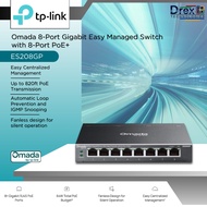 TP-Link ES208GP Omada 8-Port Gigabit Easy Managed Switch with 8-Port PoE+