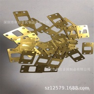 Brass Flat Gasket Brass Sheet Production Cutting h59 Laser Sheet Perforation Bending Precision Brass