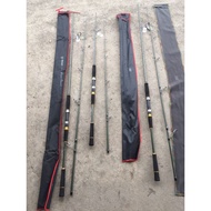 Xpander 2-piece soaking fishing rod 2m4 to 3m