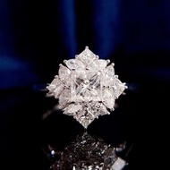 GIA💎公主方鑽石戒指💍