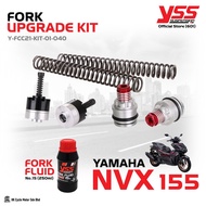 NVX YSS Front shock absorber upgrade kit (FORK UPGRADE KIT) for YAMAHA NVX