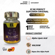 Ez Be Perfect Obat Gemuk Badan Original Zinc Supplement Weight Gain Mass Gainer Protein Lulus KKM