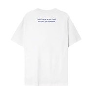 I Wish I Was a Cat, No School, No Works, Just Meoooow Black/White shirt wears a youthful style, men 