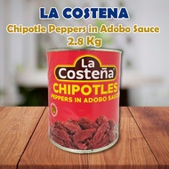 La Costena Chipotle Peppers In Adobo Sauce 2.8 Kg