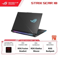 Asus ROG Strix Scar Gaming Laptop (Intel 13th i9/64GB/1TB x 2 SSD/Nvidia RTX4090 16GB/18" QHD/Win11)