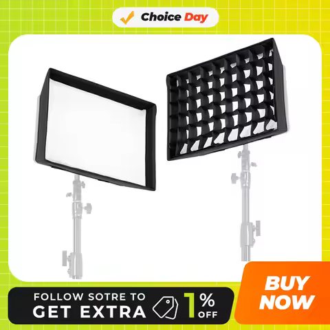 Godox LEDP260C LED Video Soft Light Diffuser Honeycomb Grid Softbox for Godox LED Video Light (Softb