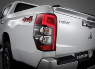 logo TRITON โลโก้ TRITOM ของแท้ ใส่ Mitsubishi Triton.มีบริการเก็บเงินปลายทาง