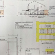 A1 Size [Linen Paper] Construction Plan Printing