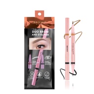 Browit by Nongchat Browit Duo Brow And Eyeliner เขียนคิ้ว และ อายไลน์เนอร์ (1 แท่ง)