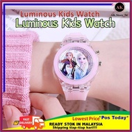 🇲🇾🔥Luminous Kids Watch Frozen Elsa Sophia Jam Tangan Budak jam perempuan school children watch kids 