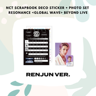 READY INA! NCT Scrap Book Deco Sticker + Photo Set - Beyond LIVE - NCT : RESONANCE [GLOBAL WAVE]