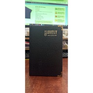 CK4 leather notebook - 104 pages