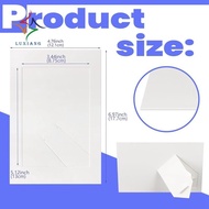 [luxiang.th] 30 Pack Photo Frames Paper Picture Frames Standing White Cardboard Photo Frames for 4 X