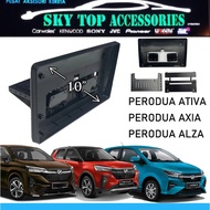 Perodua AXIA G/X/SE SPEC 2023 D74A Android Player Casing 10" inch with Socket Power