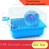 YQ61 Hamster Cage Djungarian Hamster Cage Portable Takeaway Hamster Cage Hamster Castle Cage Dating Cage