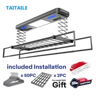 TAITAILE Automated Laundry Rack System (Installation / Indoor Clothes Drying Rack / Hanger / Hanging Rack / Smart Laundry System)