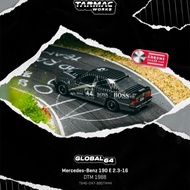 TARMAC WORK TW 1: 64 Benz 190E DTM 1988 Black Alloy Car Model