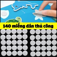 Box of 12 3D Sticker Toy Paintings with 140 2In 1 DIY Craft Stickers to Develop Children's Skills to