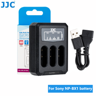 JJC Triple Battery USB Charger Replace BCTRX for Sony NP-BX1 Battery For ZV1 ZV-1 ZV-1M2 ZV-1 II RX1