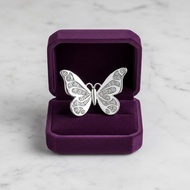 sun Butterfly Zircon Earbud Clip Detachable Fashion Earphone Decor Jewelry for Music Lovers Women Cr