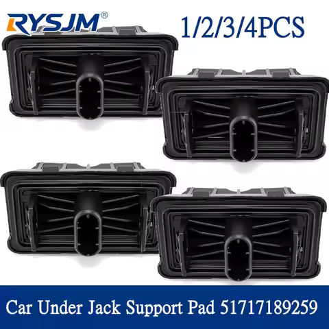 1/2/4PCS Car Under Jack Support Pad 51717189259 For BMW X3 X4 X5 X6 F25 F26 E70 F15 E71 E72 F16 M F8