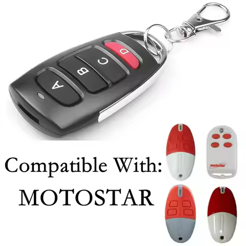 4-CHANNEL COPY REMOTE CONTROL 100% COMPATIBLE MOTOSTAR, CLICKSTAR, RE532, RE534, CLIK 4M, 4C, FOR AU
