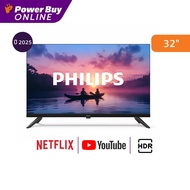 Philips ทีวี 6600 series สมาร์ททีวี 32 นิ้ว HD QLED รุ่น 32PQT6600/67 ปี 2025