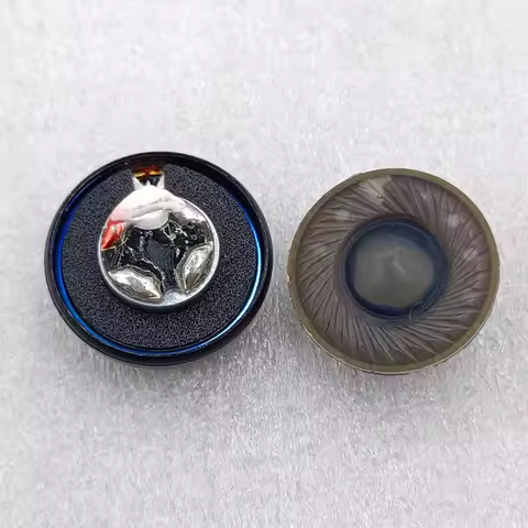 15.4MM Earphones Speaker Unit DLC Carbon Nano Tube Diaphragm MX500 Flat Earbuds DIY Drivers 32 Ohm/ 