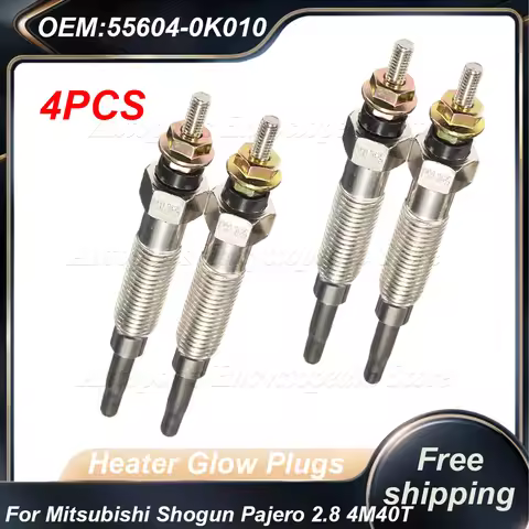 4PCS For Mitsubishi Shogun Pajero 2.8 4M40 -Diesel GP5501 Heater Glow Plugs Car Accessories 4M40T