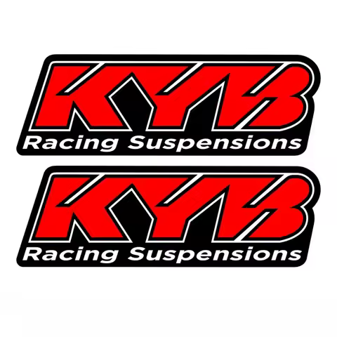 KYB SHOWA Motorcycle Stickers Waterproof Vinyl Letter Decals for Yamaha Honda Suzuki KTM Kawasaki Be