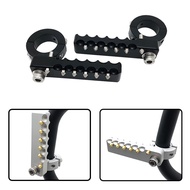22mm 25mm 28mm Crash Bar Front Foot Pegs Folding Footrests Clamps For BMW R1200GS LC R1250GS F800GS 