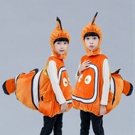 ZST Children's Animal Costume Clownfish Nemo Animal Show Costume Halloween