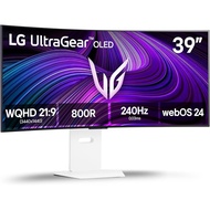 LG 39GX90SA-W 39-inch UltraGear WQHD (3440 x 1440) OLED Curved Gaming 