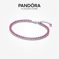 Pandora Sparkling Pink Tennis Bracelet
