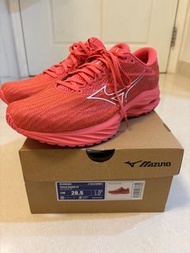 90% 新 MIZUNO Wave Rider 27 US10.5 大阪特別版跑鞋運動鞋