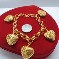 Murni Mewah Emas916, R. Tangan Kendi D8. L2.6 Gt Love Batik L20. 7191 1.9 cm Vt