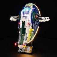YEABRICKS LED Light for Lego-75409 Star Wars Jango Fett's Firespray-Class Starship Building Blocks M