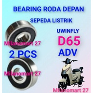 Uwinfly D65 ADV front wheel bearing laker uwinfly D65 ADV electric bicycle front wheel bearing