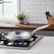 FF Frying Pan 410 Stainless Steel Frying Pan Uncoated Fry Pan For Daily Cooking PH