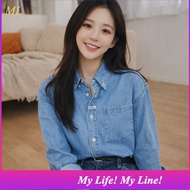 ML-MFG UNI BASIC DENIM SHIRT MFG46SSH203 K-FASHION