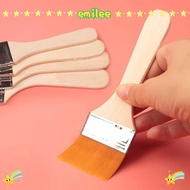 EMILEE Hair Painting Brush, Wood Handles Watercolor Paint Drawing Oil Paint Brush,  Multifunctional 