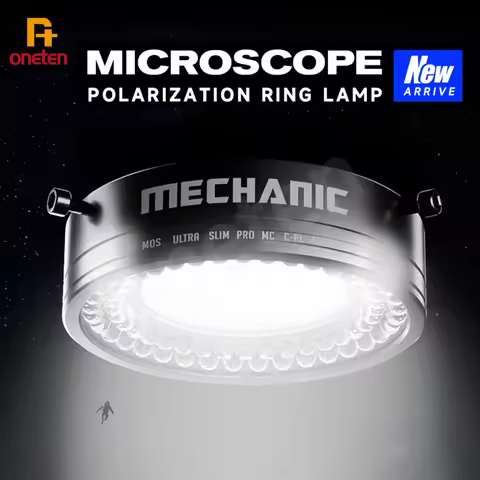 Mechanic LS720 Plus Microscope Ring Light Polarized 72 LED Ring Lamp Adjustable Anti Glare Eliminate