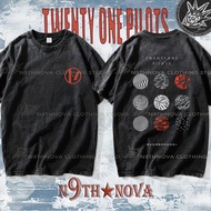 24h Shipping N9THNOVA Street Fashion Style Oversize 21pilots Rock Band T-Shirt, Unisex 4