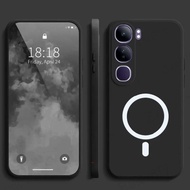 Casing For VIVO Y19S 4G 2024 V2419 Colorful Matte Cover With Magnetic Sticker