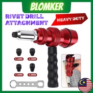 Extra Heavy Duty Rivet Gun Cordless Attachment for Drill Rivet Tool Ribet Gun Rebet