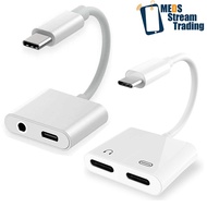 JH-031 / JH-032 2 in 1 Type C to Audio Jack (3.5mm) + Type C / Type C to Type C + Type C Audio and C