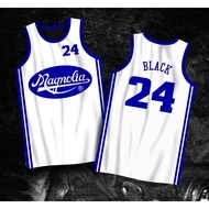 PBA RETRO JERSEY | 1985 Magnolia Jersey Norman Black 24 | Customize Full Sublimation Jersey