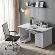Small Desk School Office Desk and Chair Set Computer Desk Single Home Economic Staff Desktop Financi