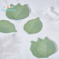BENECREAT 1set 8pcs Paper Sticky Notes Sticker Tabs for Office School Reading Leaf Green 97.5x66.5x4