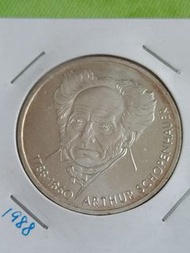 1988年/D 德國 10 mark 銀幣